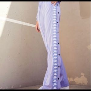 Small Kappa Button Up Track Pant